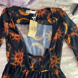 Cosmic drifters size 8 celestial dress